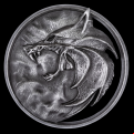 The Witcher - Wolf Medallion Wall Plague Prop