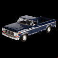 Timeless Legends - 1:24 Scale 1979 Ford F-150 Custom Blue (Model Car)