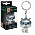 Rick and Morty - Snowball Pocket Keychain (Pop! Vinyl)