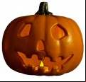 Halloween - Light Up Pumpkin Prop