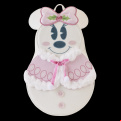 Disney - Minnie Mouse Pastel Snowman Mini (Loungefly Backpack)