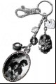 Twilight - Key Ring / Bag Clip Charm Edward And Bella (Keychain)