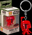 Star Wars: The Mandalorian - Boba Fett Red Pocket Keychain (Pop! Vinyl)