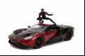 Spider-Man - Miles Morales 2017 Ford GT 1:24 Scale Hollywood Ride (Model Car)