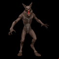 The Howling - Werewolf 1:12 Deluxe (Action Figure)