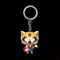 Aggretsuko - Aggretsuko With Guitar Keychain (Pop! Vinyl)