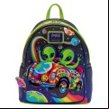Lisa Frank - Cosmic Alien Ride Glow Mini (Loungefly Backpack)