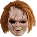 Child's Play 6: Curse Of Chucky - Chucky Scarred Plastic Mask With Hair
