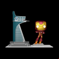 Avengers 2 - Avengers Tower With Iron Man Glow Pop Town (Pop! Vinyl)