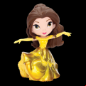 Beauty And The Beast (1991) - Belle With Gold Dress 4" Diecast MetalFig (Action Figure)