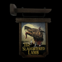 An American Werewolf In London - Pub Sign Scaled Replica