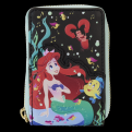 The Little Mermaid 1989 35th Anniversary - Life Is The Bubbles Zip Around (Loungefly Wallet)