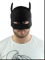 Batman Cowl Knit Beanie Black