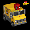 Marvel Comics - Deadpool With Food Truck Bitty Pop! Ride (Pop! Vinyl)