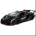 Hyperspec - 2017 Lamborghini Veneno Black 1:24 Scale (Model Car)