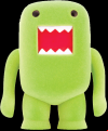 Domo - 4" Lime Soda Flocked (Vinyl Figure)