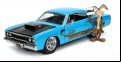 Looney Tunes - Plymouth Road Runner 1970 With Wile E Coyote 1:24 Scale Hollywood Ride (Model Car)