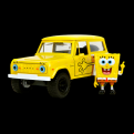 Spongebob Squarepants - 1972 Ford Bronco With Spongebob 1:24 Scale Diecast (Model Car)