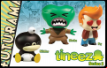 Futurama - Tineez Series 2 3-Piece Set (Action Figure)